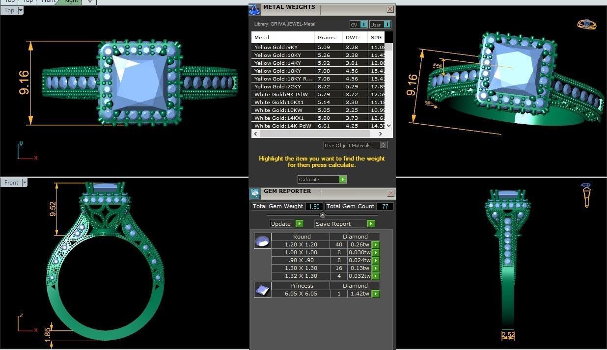 Ring 3d Model 3D print model_1