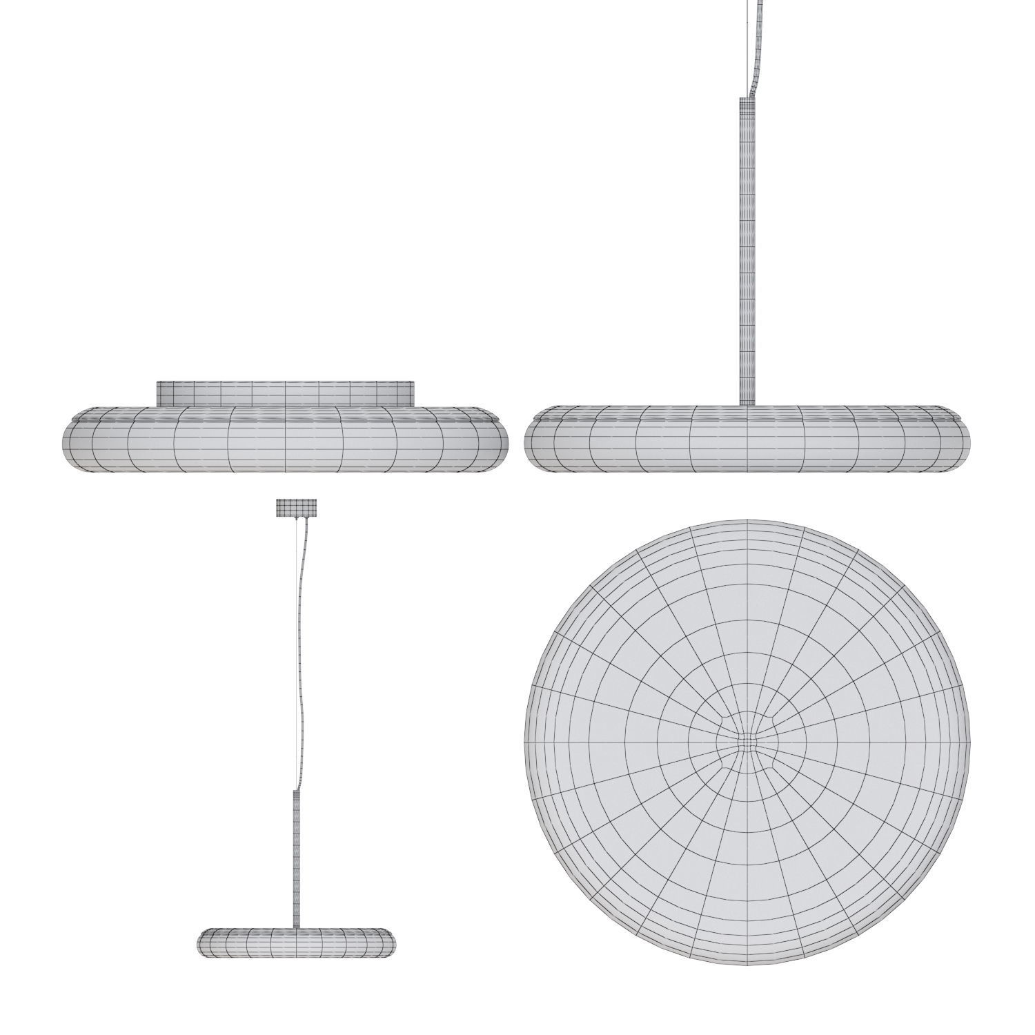 Pendant lamp AGO Mozzi in 4 versions 3D model_6
