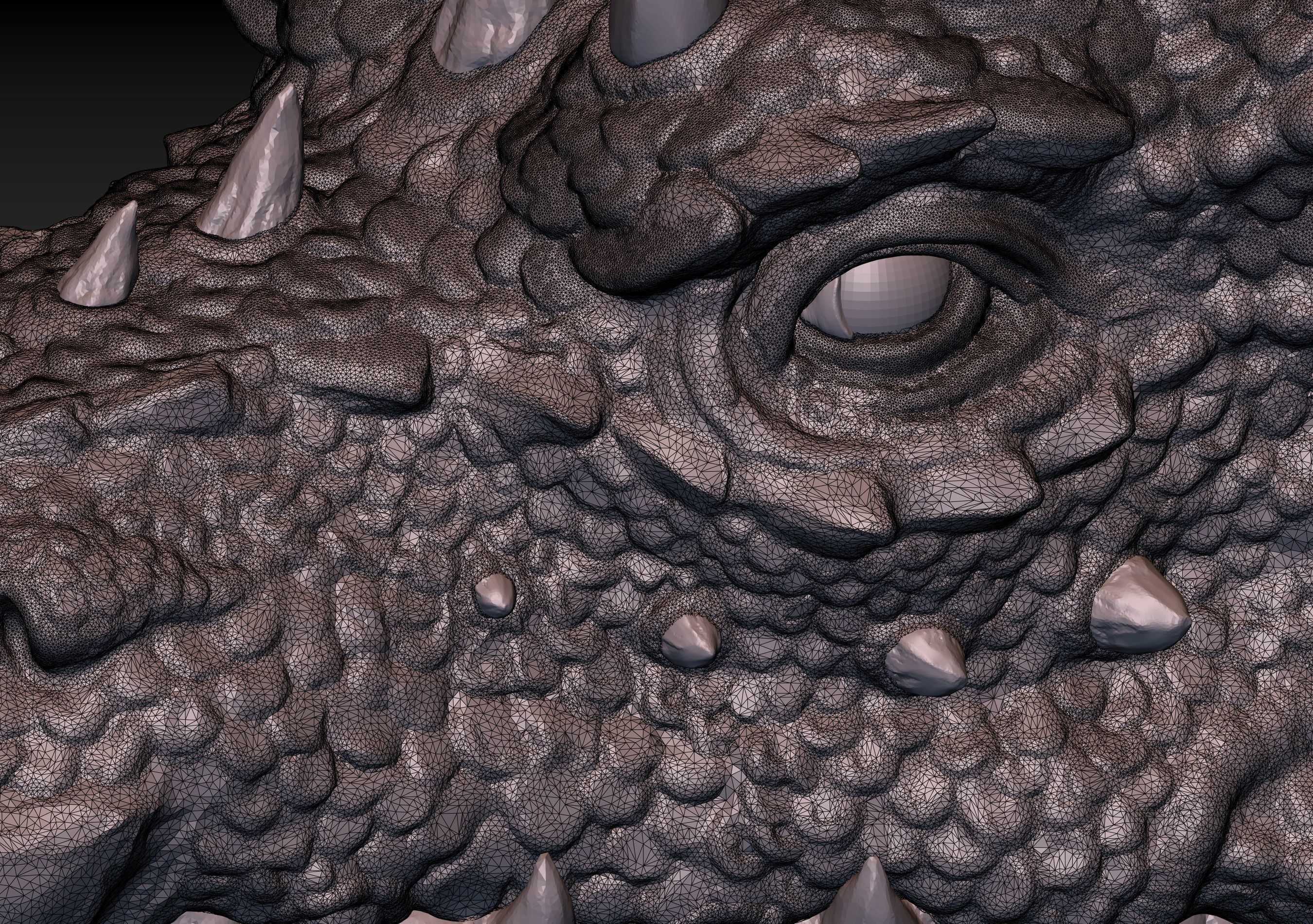 Dragon Head 3D print model_13