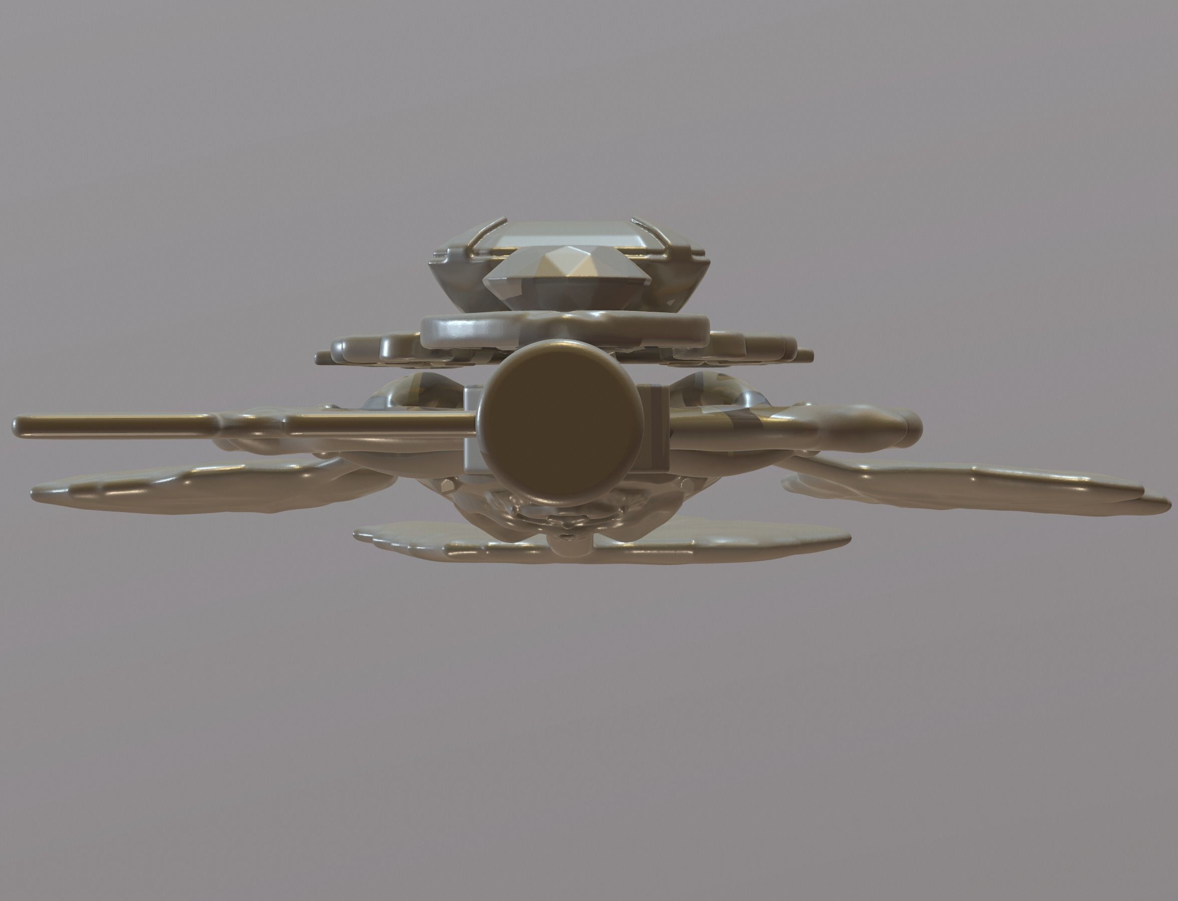 winter key 3D print model_25
