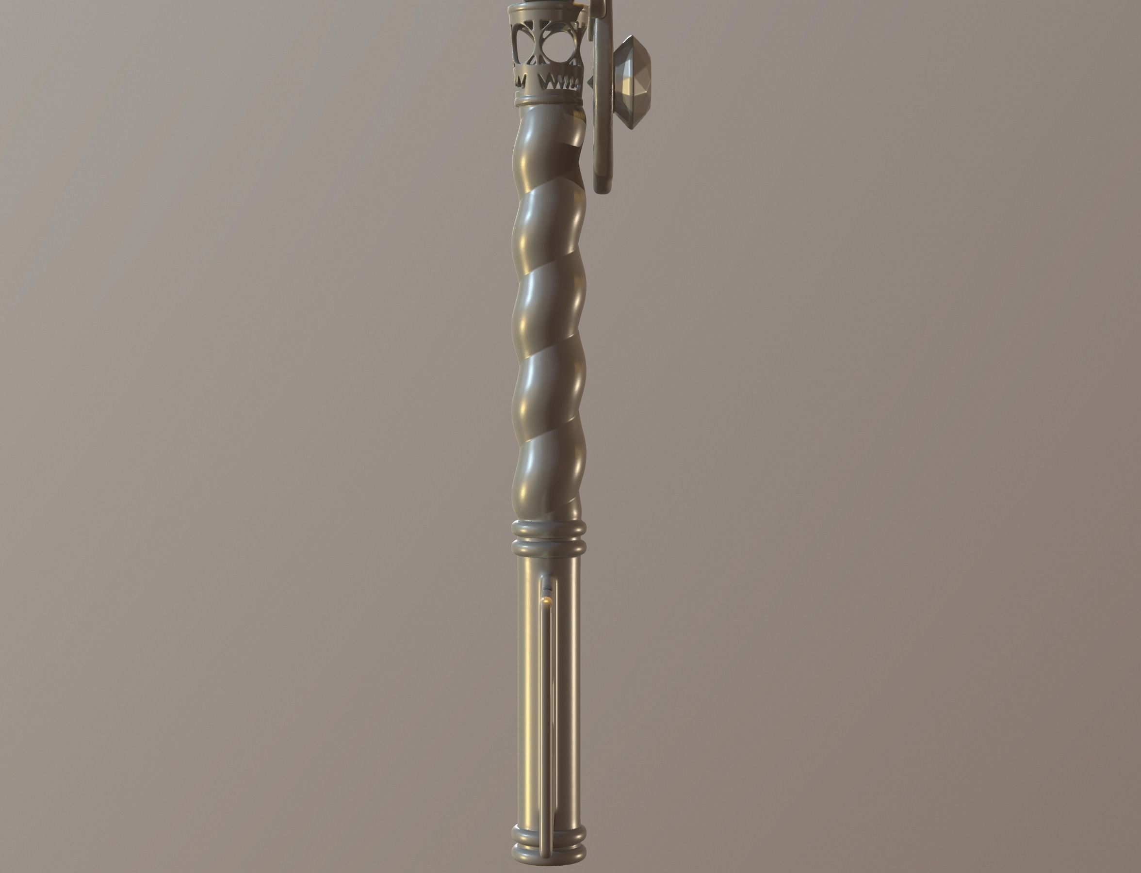 winter key 3D print model_22