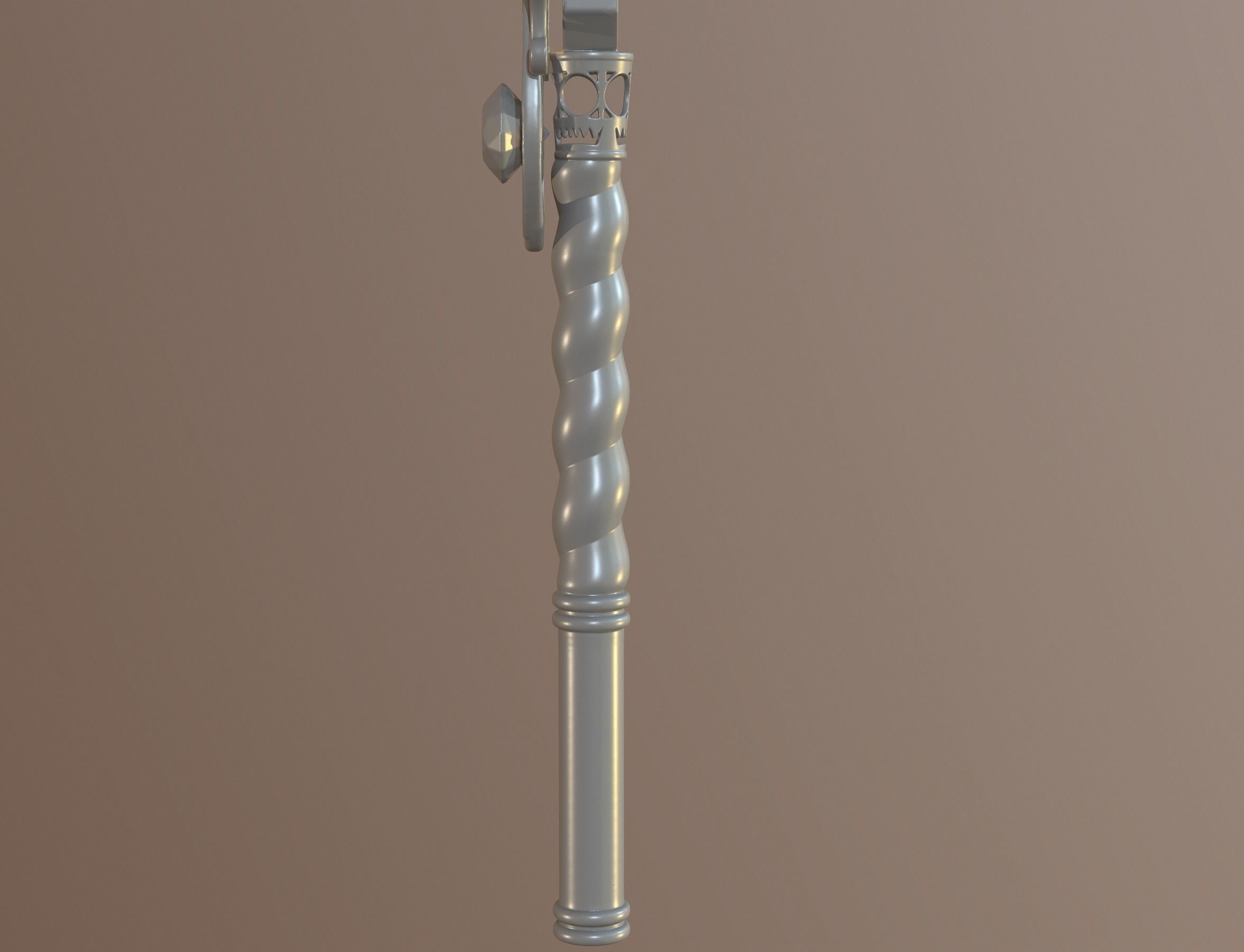 winter key 3D print model_21