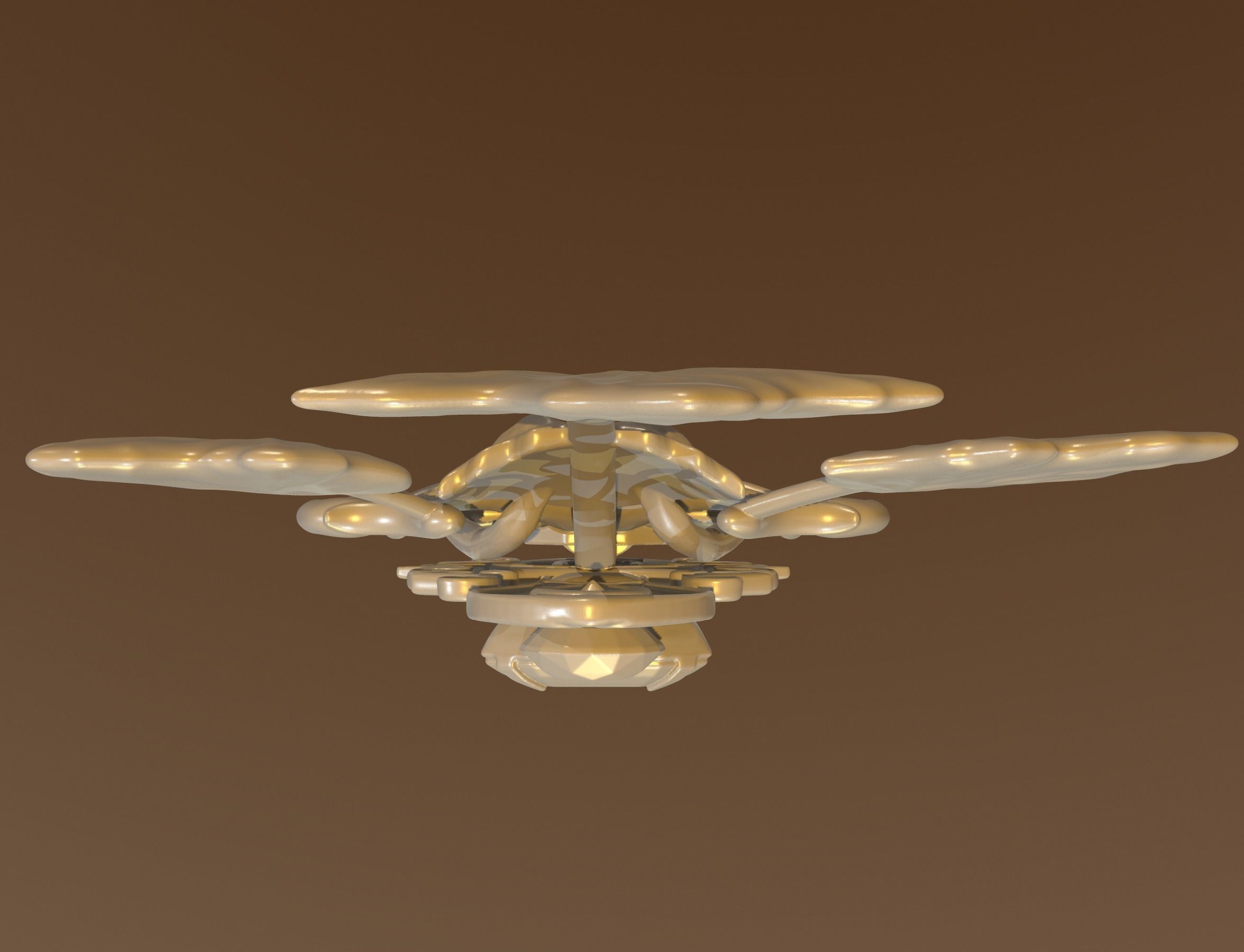 winter key 3D print model_26