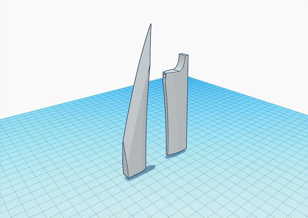 Wolverine claws 3D model 3D printable | CGTrader