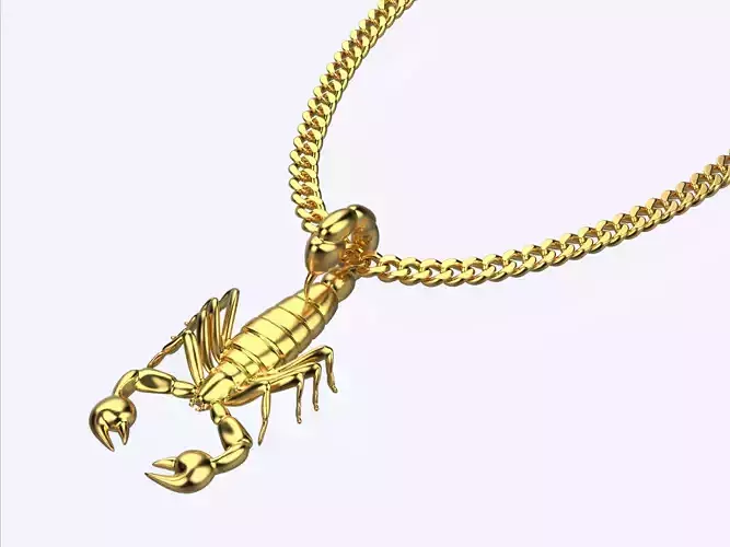 scorpion pendant