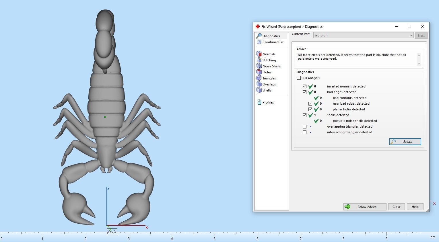 scorpion pendant 3D print model_31