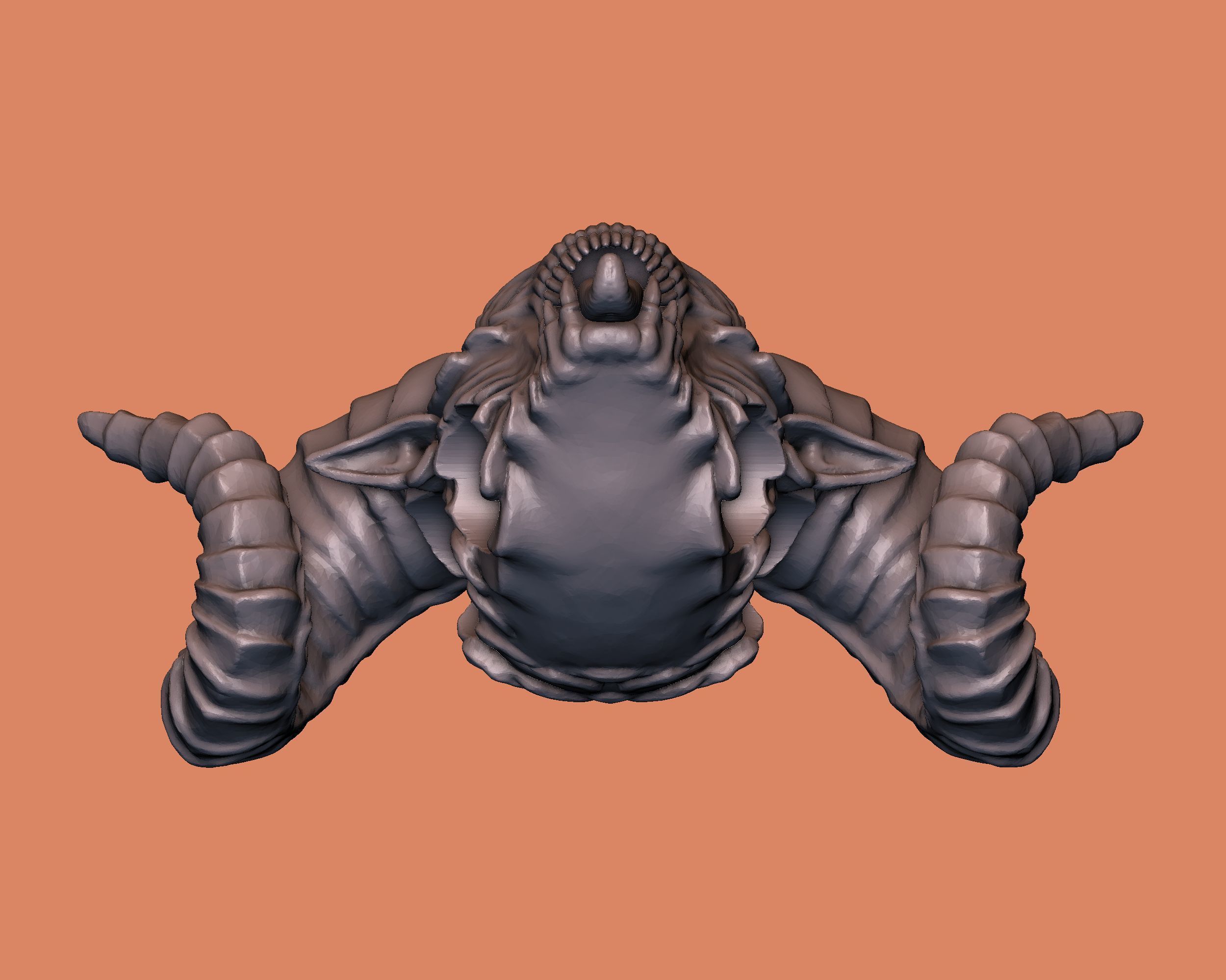 Demon Head BEAD 3D print model_8