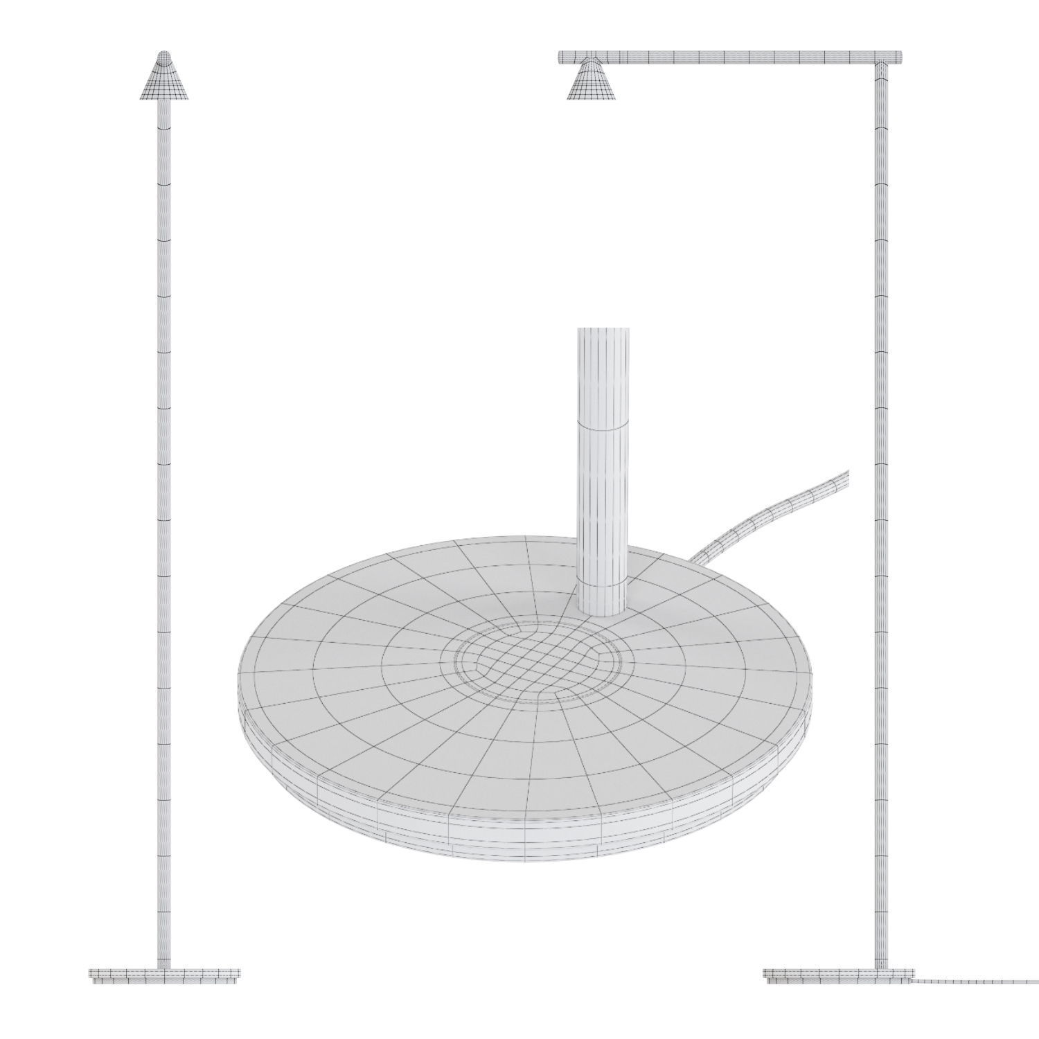 Floor lamp AGO Probe 3D model_3