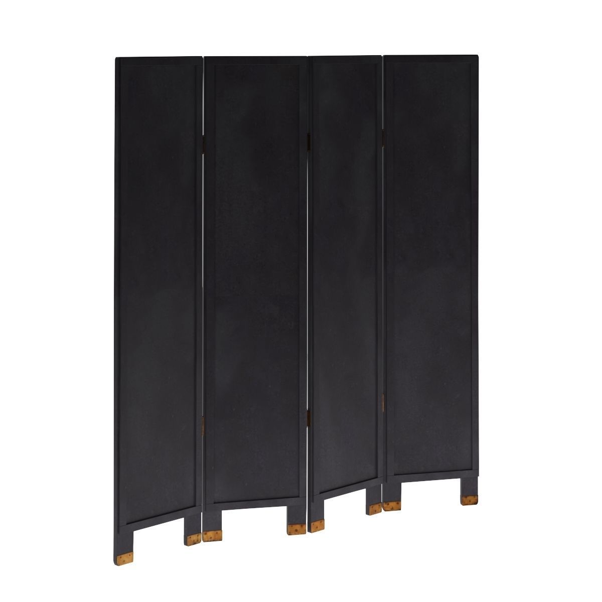Chinese Black Lacquer Divider 3D model_2