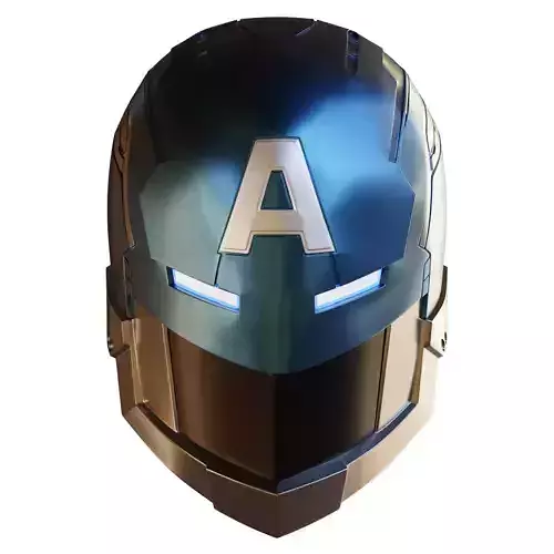 Ironman x Captain America Civil Warrior 2099 3D print model 3D print model