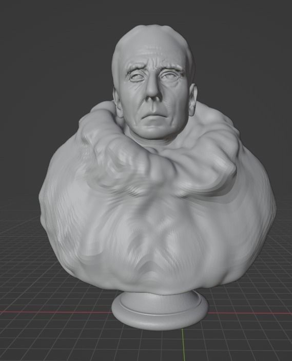 Roald Amundsen 3D print model_2