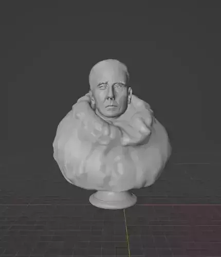 Roald Amundsen 3D print model