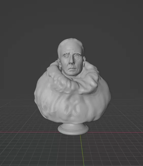 Roald Amundsen 3D print model_0