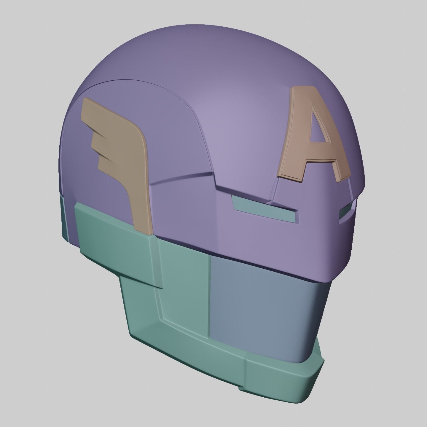 Ironman x Captain America Civil Warrior Classic Version 3D model 3D print model_7