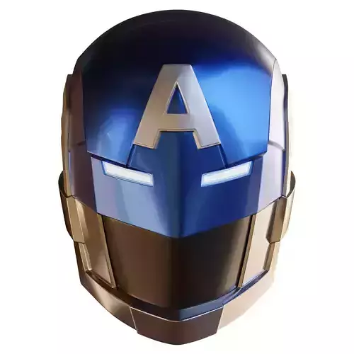 Ironman x Captain America Civil Warrior Classic Version 3D model 3D print model