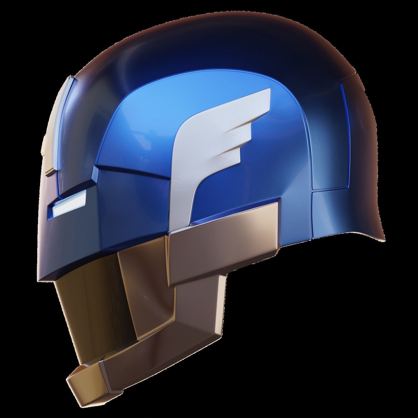 Ironman x Captain America Civil Warrior Classic Version 3D model 3D print model_5