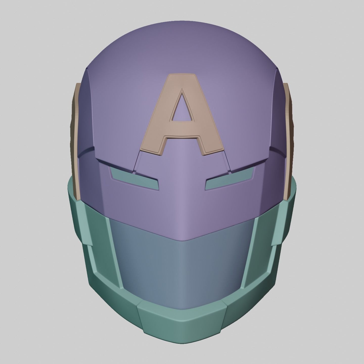 Ironman x Captain America Civil Warrior Classic Version 3D model 3D print model_6