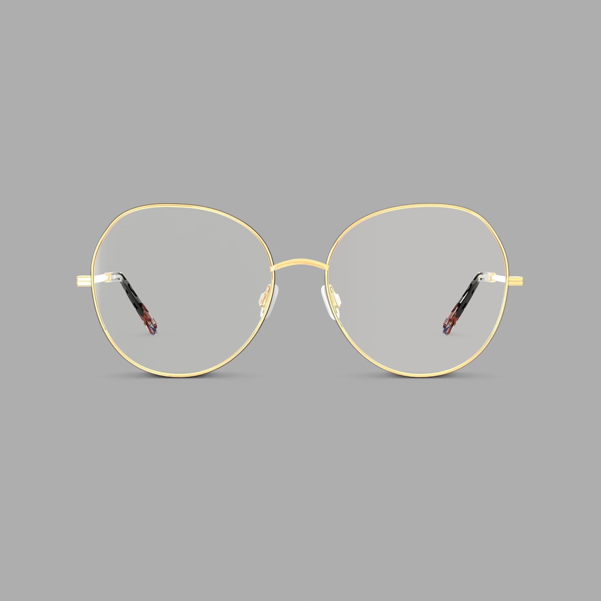 Missoni - MIS 0016 2M2 Glasses Low-poly 3D model_2
