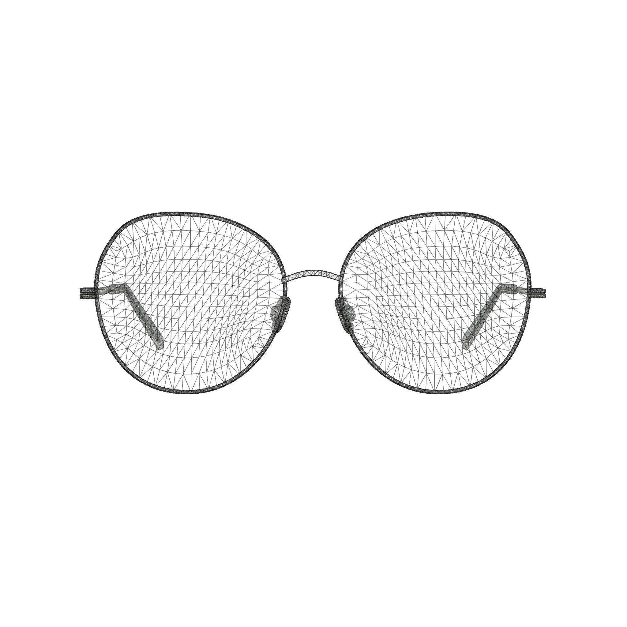 Missoni - MIS 0016 2M2 Glasses Low-poly 3D model_6