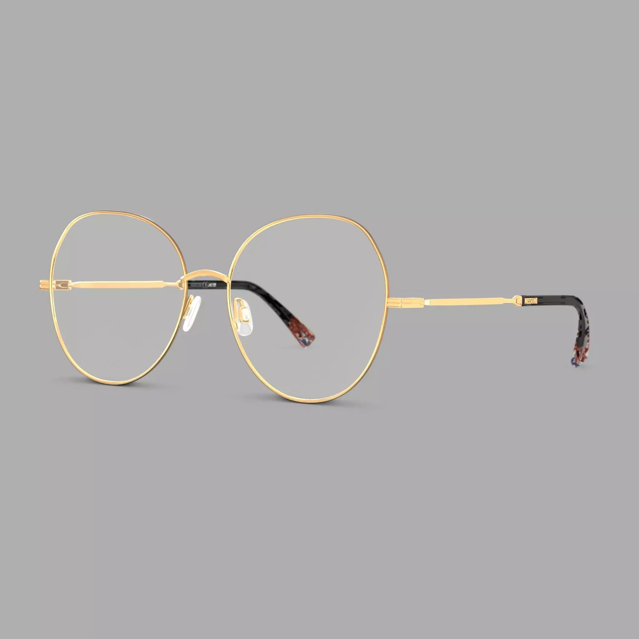 Missoni - MIS 0016 2M2 Glasses Low-poly 3D model_0