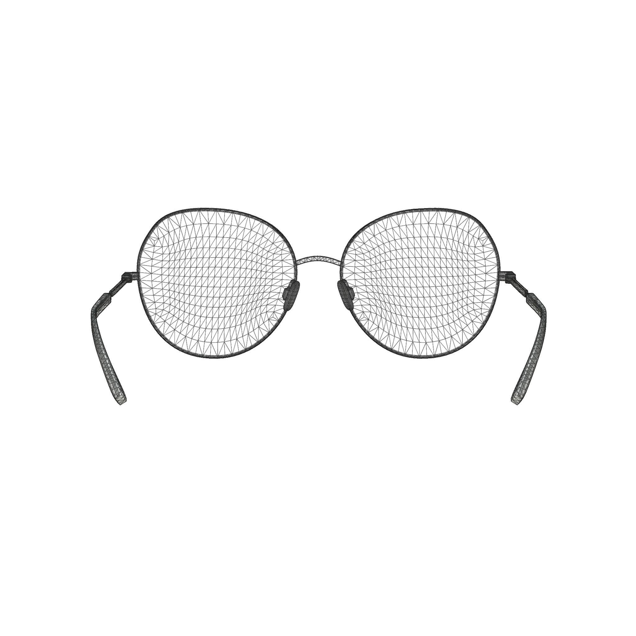Missoni - MIS 0016 2M2 Glasses Low-poly 3D model_5