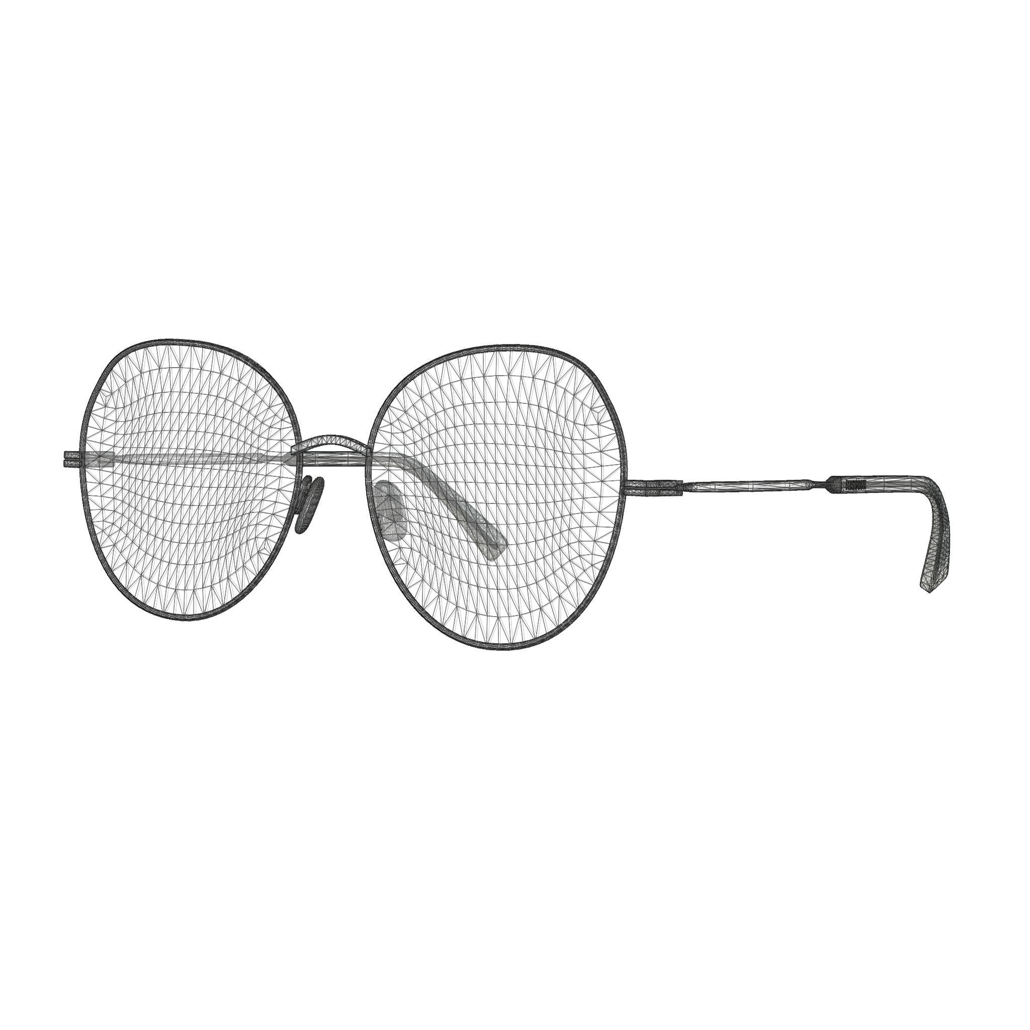 Missoni - MIS 0016 2M2 Glasses Low-poly 3D model_4
