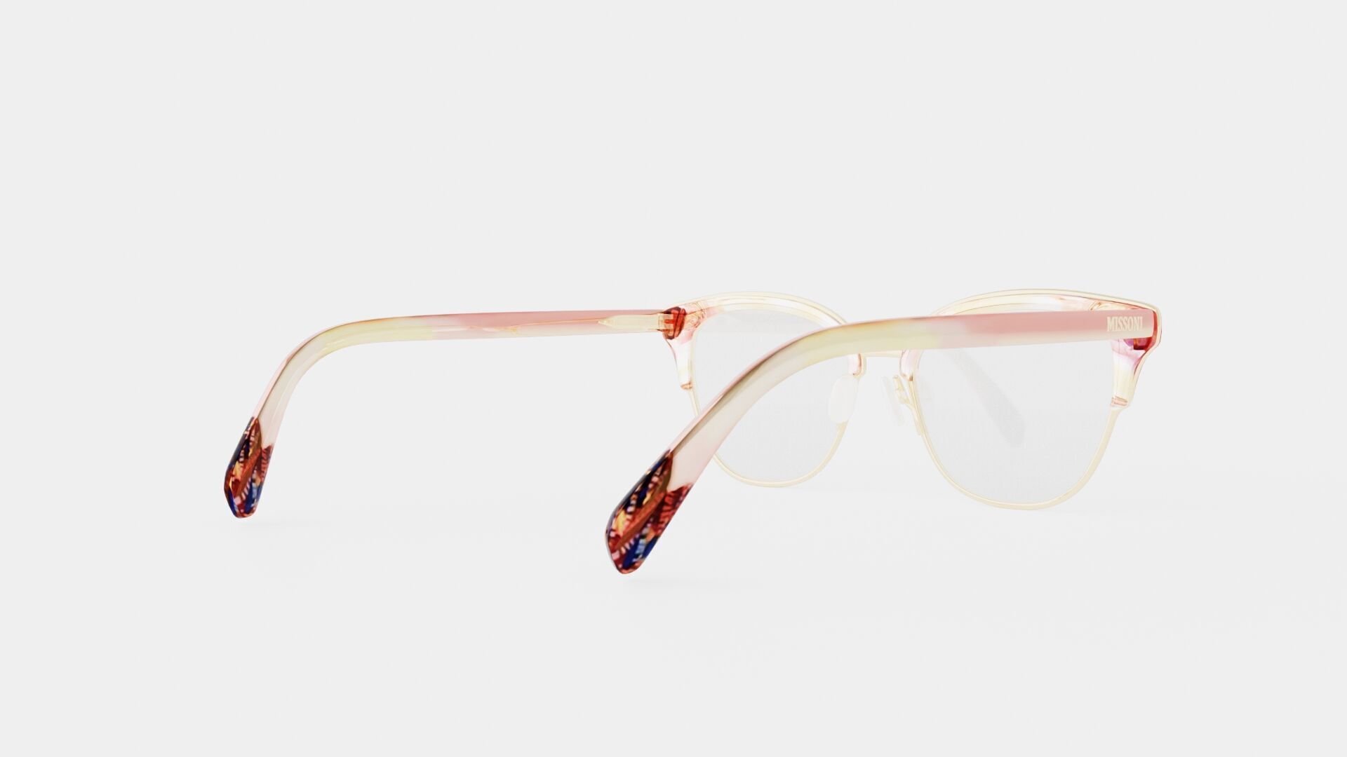 Missoni - MIS 0012 1ZX Glasses Low-poly 3D model_3
