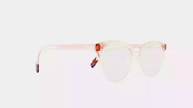 Missoni - MIS 0012 1ZX Glasses Low-poly 3D model