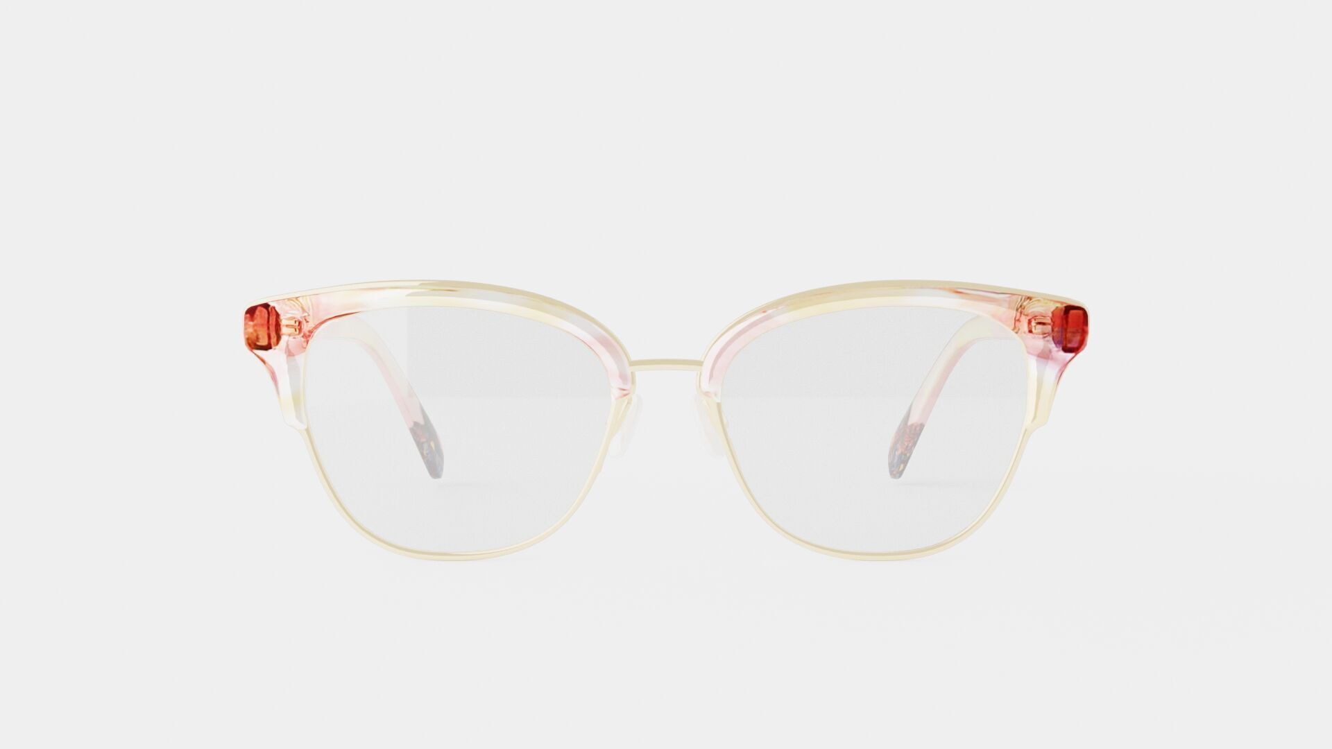 Missoni - MIS 0012 1ZX Glasses Low-poly 3D model_1