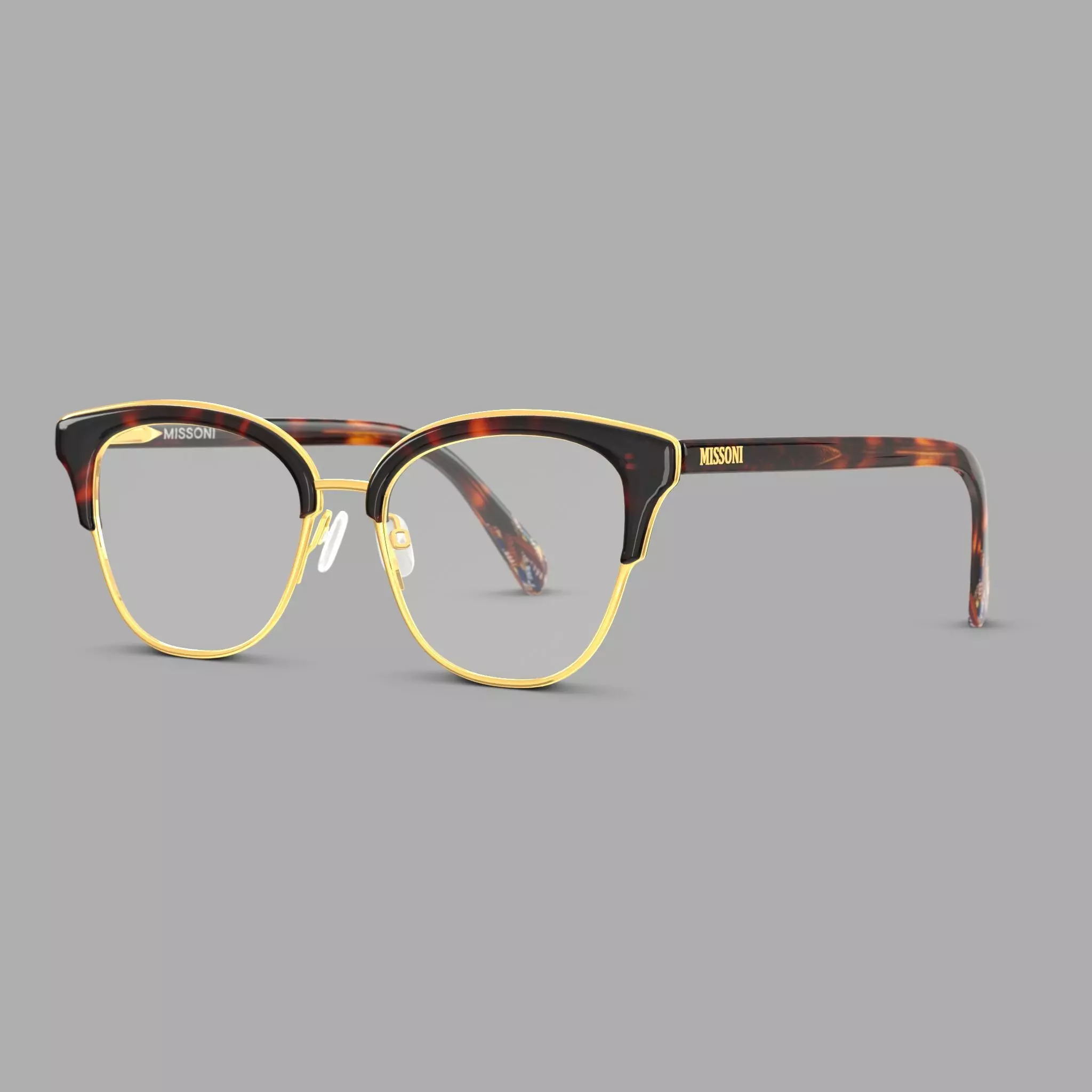 Missoni - MIS Glasses Low-poly 3D model_0