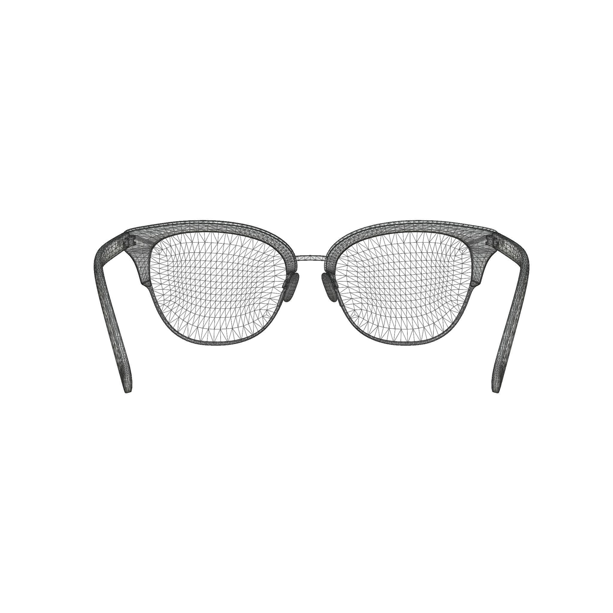 Missoni - MIS Glasses Low-poly 3D model_5