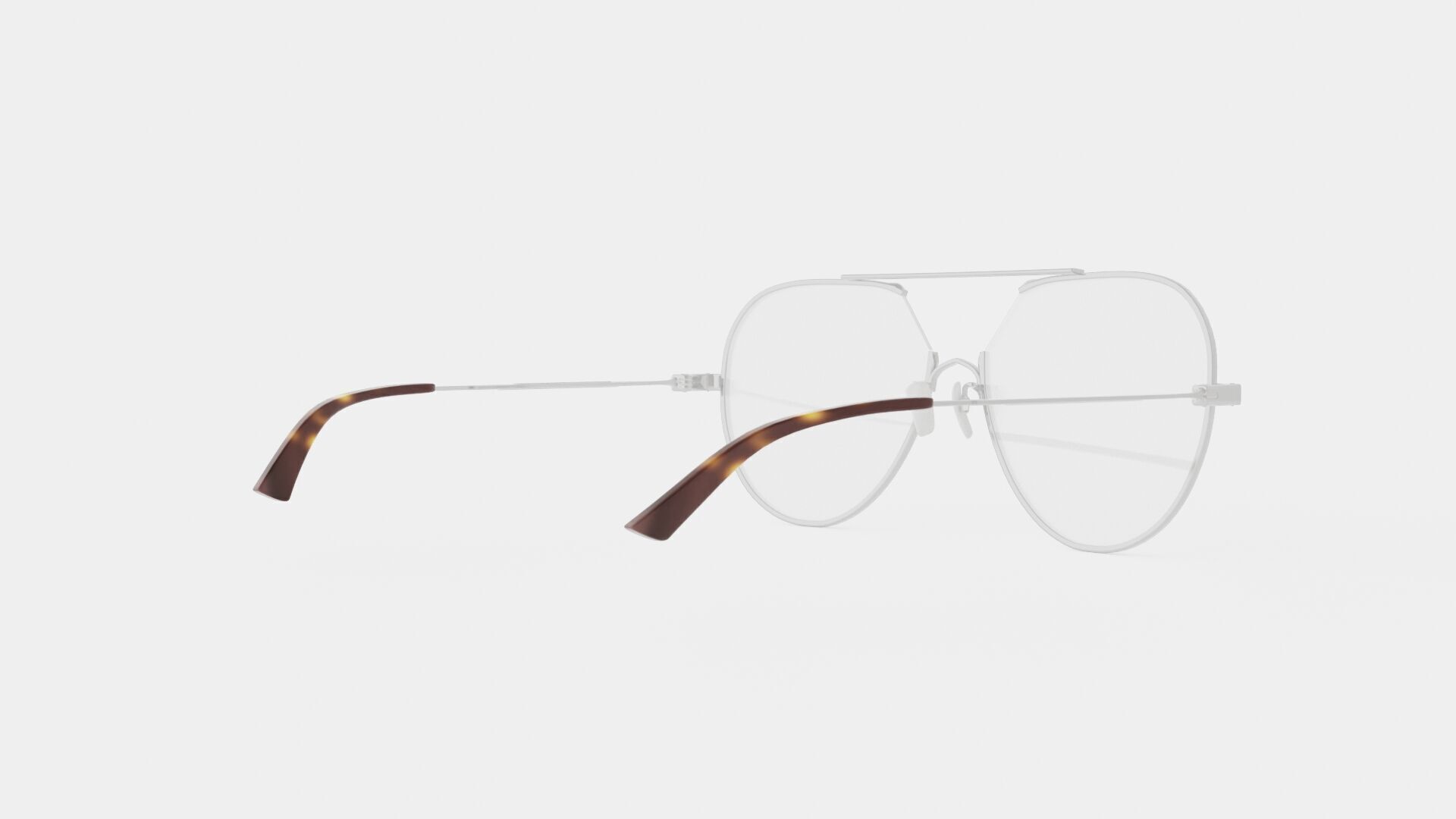 McQ - MQ0291OA 003 Glasses Low-poly 3D model_3