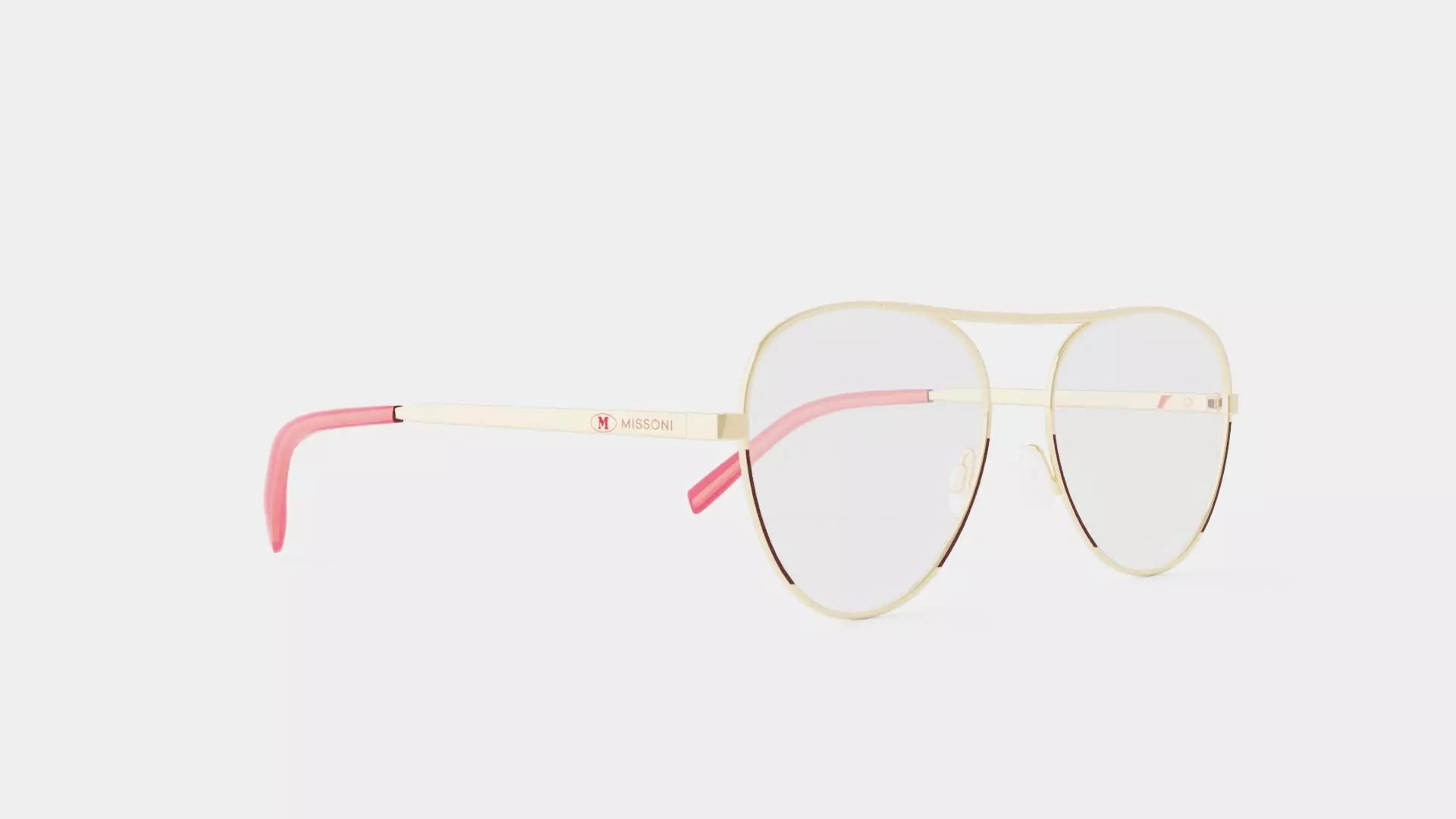 M Missoni - MMI 0023 YK9 Glasses Low-poly 3D model_0