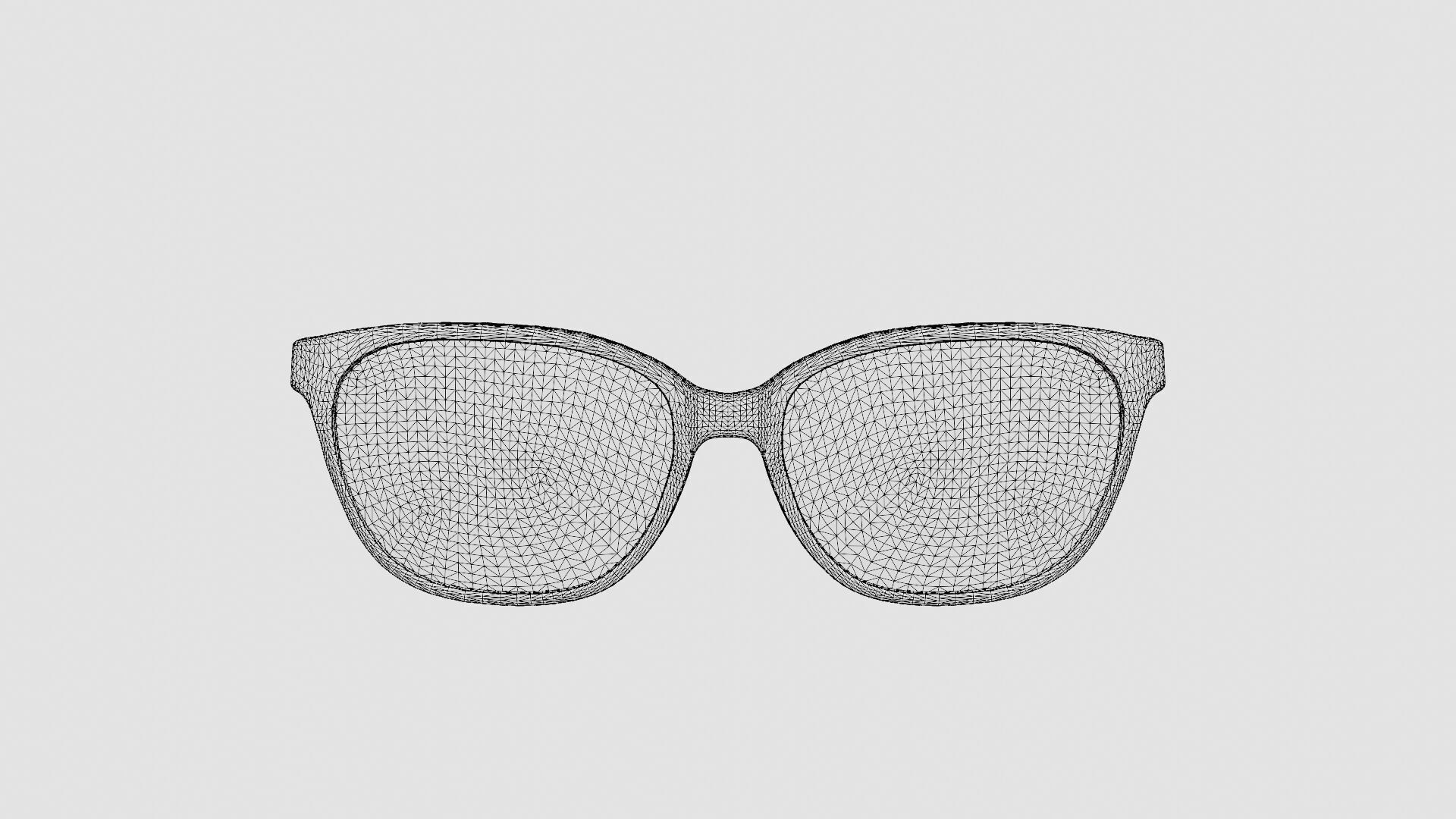 Longchamp - LO2644 214 Glasses Low-poly 3D model_6