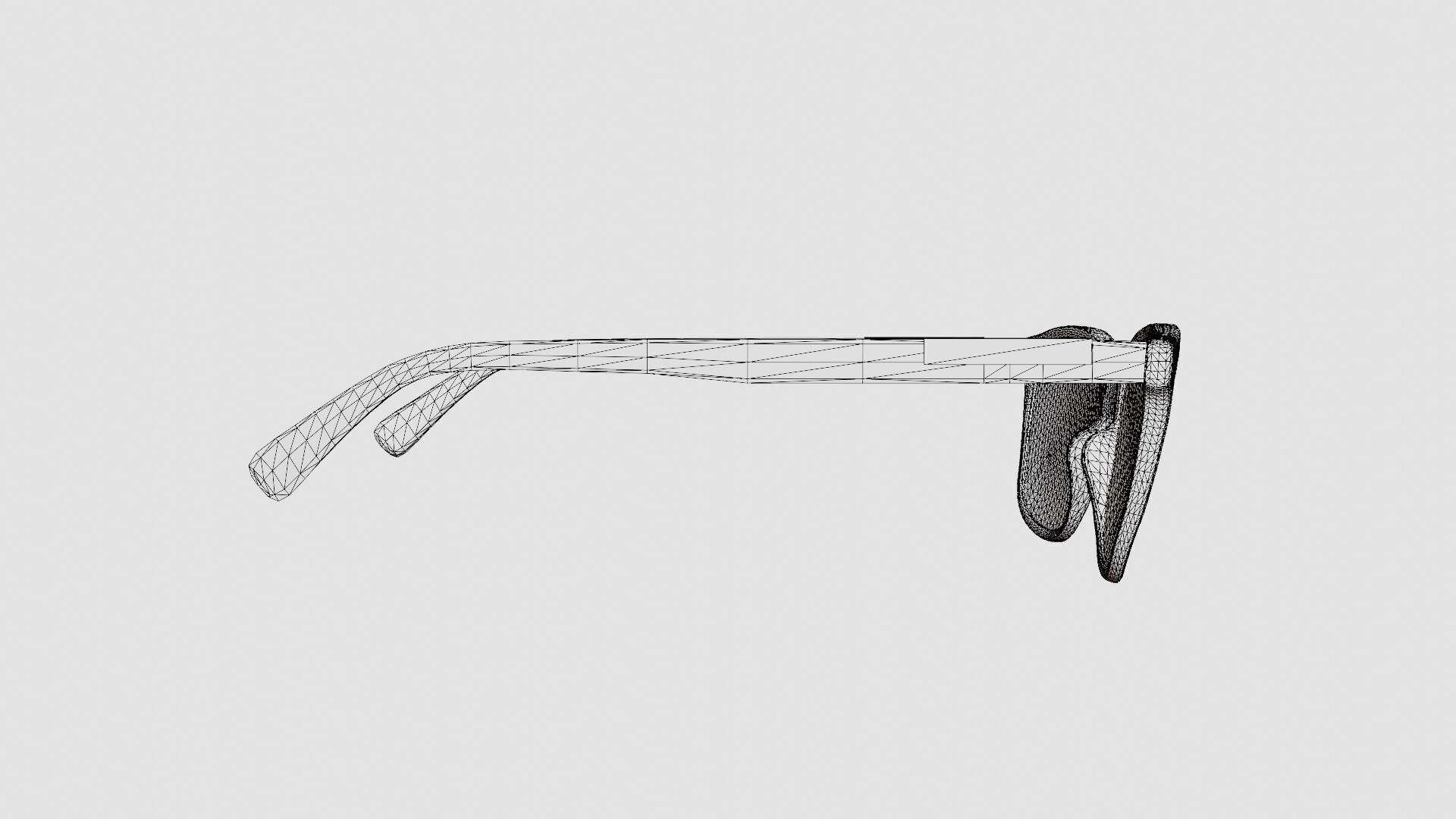 Longchamp - LO2644 214 Glasses Low-poly 3D model_8