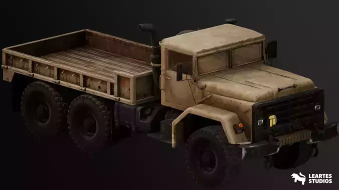 Military Truck - Rigged and BP Controllable