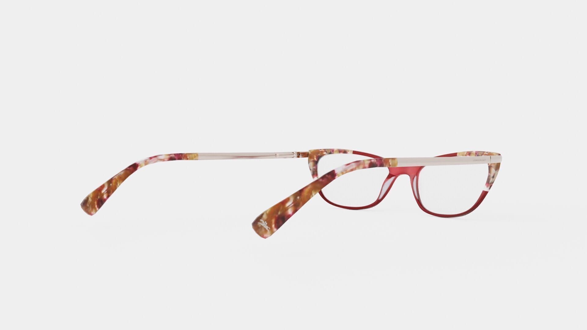 Longchamp - LO2639 611 Glasses Low-poly 3D model_3