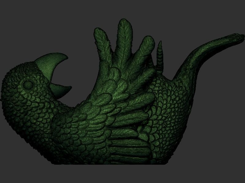 Wine holder Parrot 3D print model_15