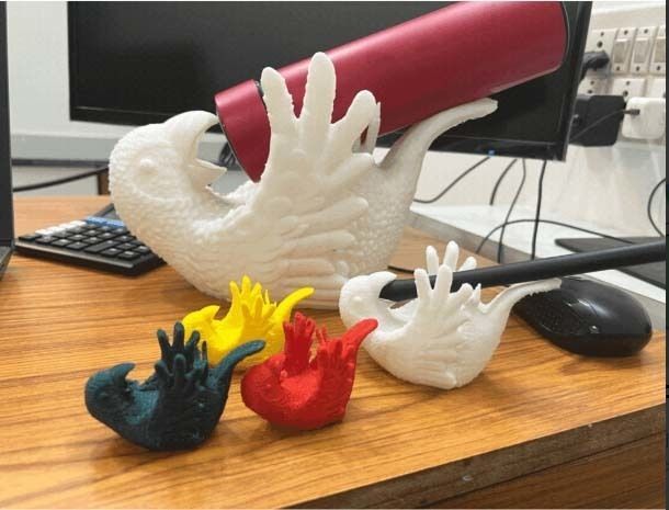 Wine holder Parrot 3D print model_23