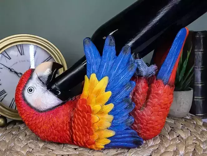 Wine holder Parrot