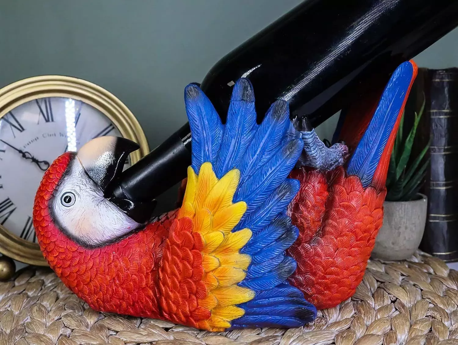 Wine holder Parrot 3D print model_0