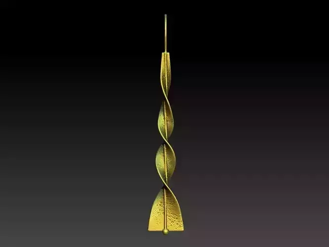 textured spagetti earrings