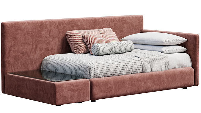 Sofa Bed Caprice By Sofa Club 3D model 5