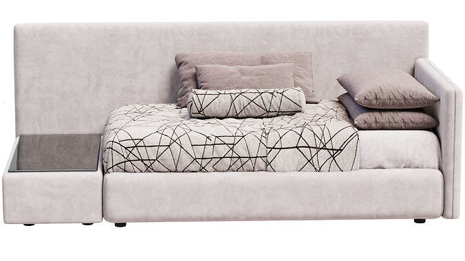 Sofa Bed Caprice By Sofa Club 3D model 3