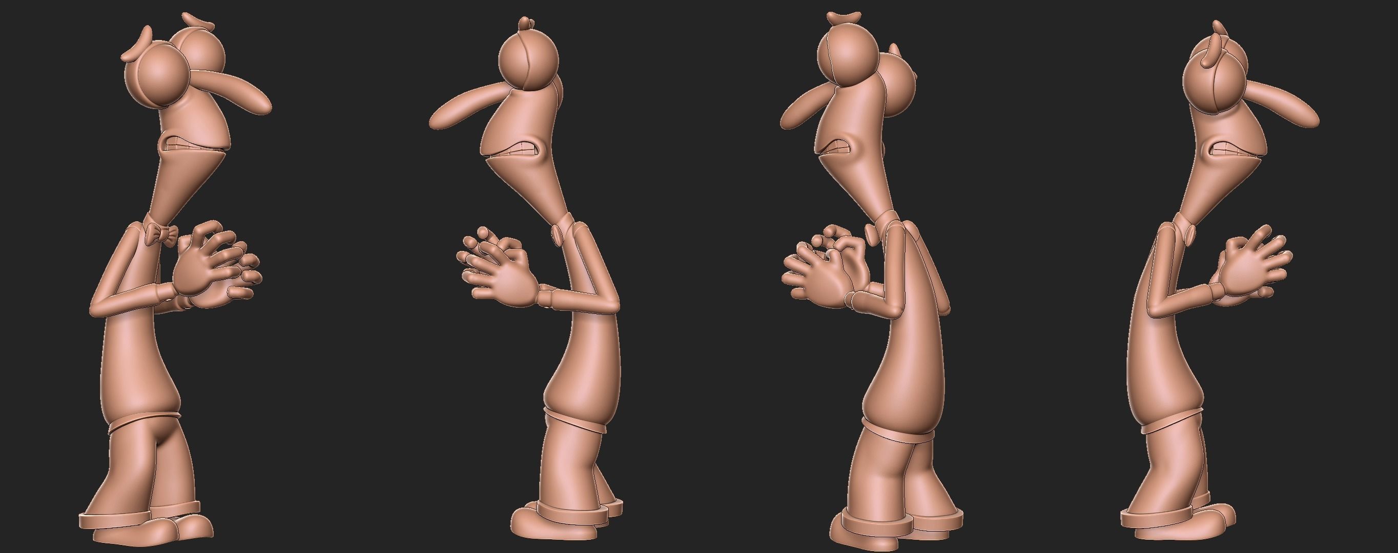 Inside Out - Fear 3D print model_10