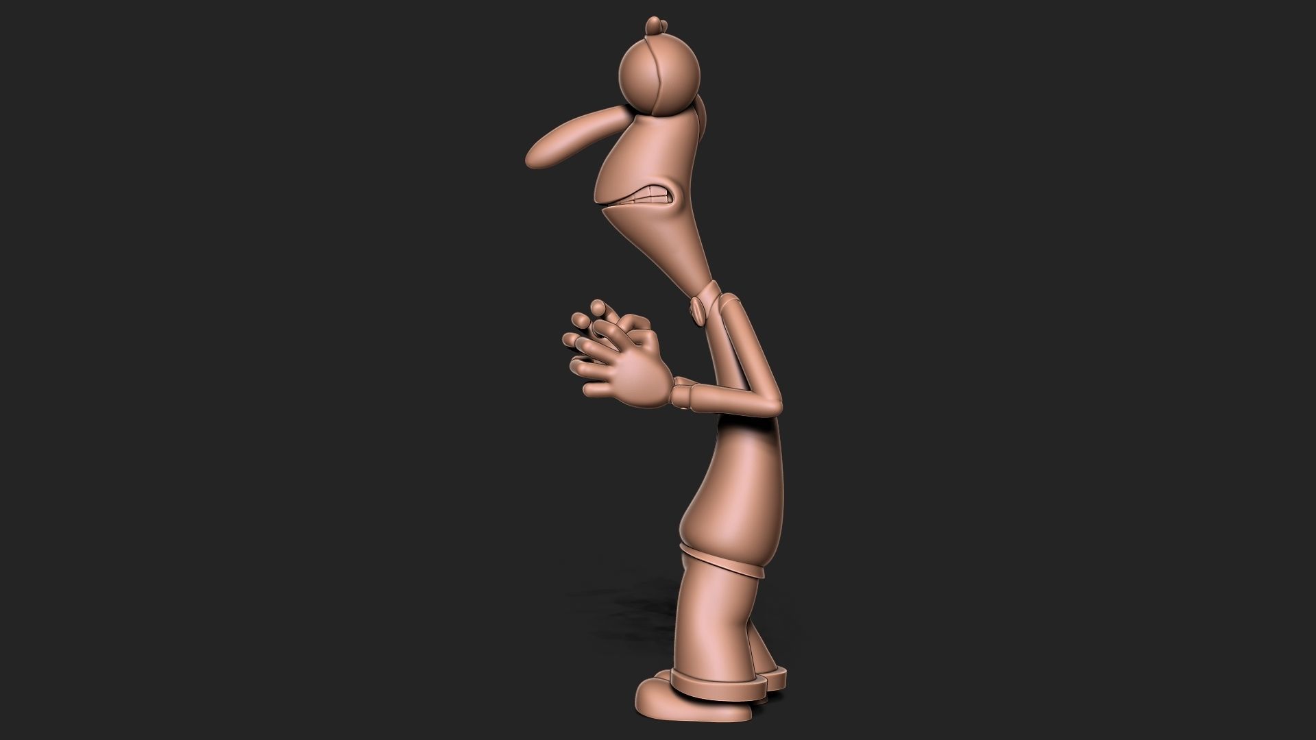 Inside Out - Fear 3D print model_3