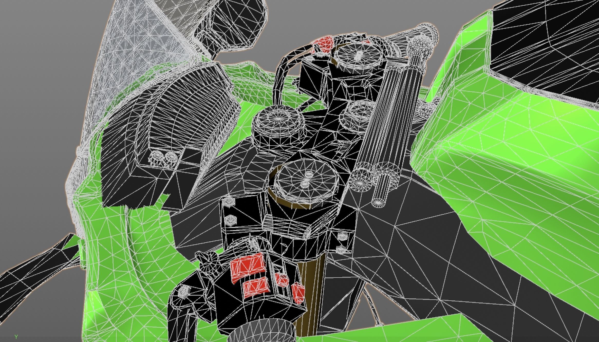 3Dピクチャー（3次元絵） 3D model Kawasaki Ninja ZX10R 3D model | CGTrader