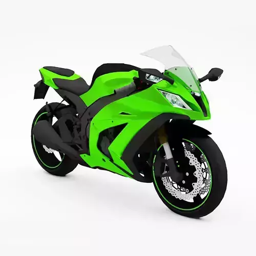 3D model Kawasaki Ninja ZX10R
