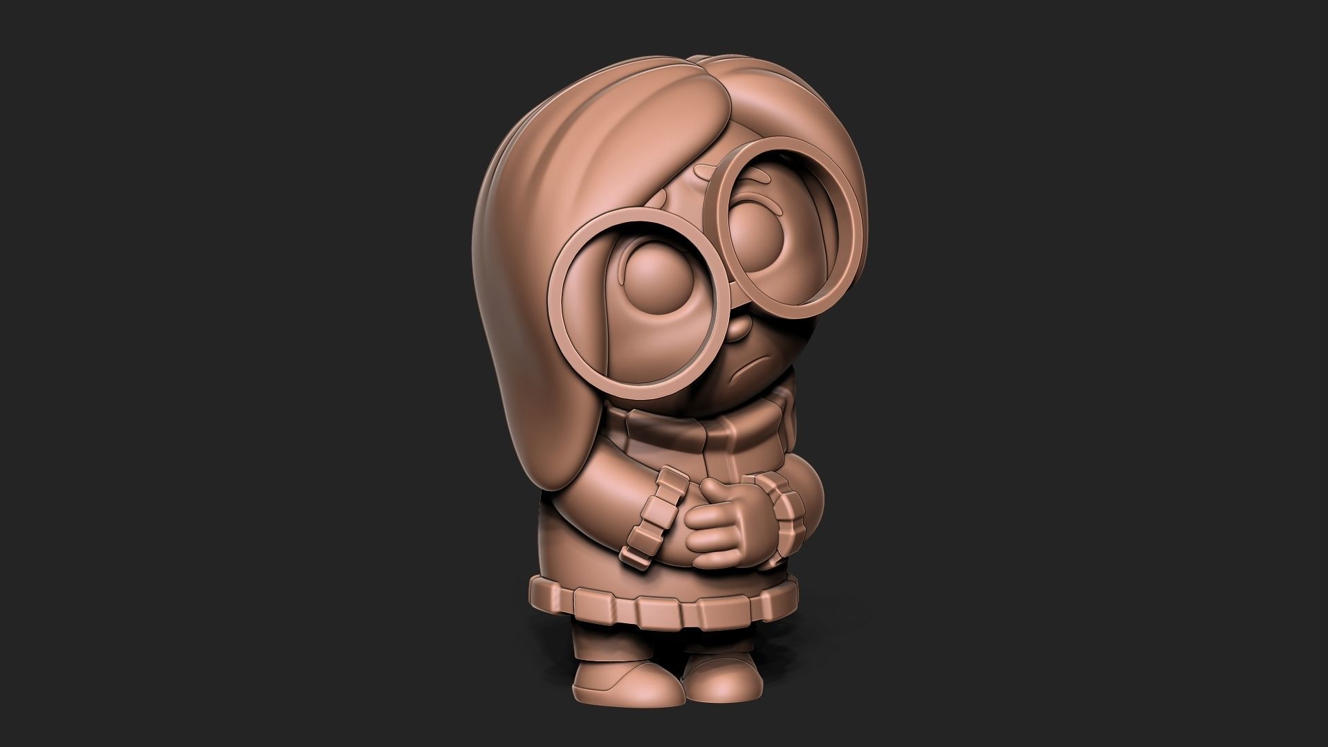 inside out sadness 3D print model_1