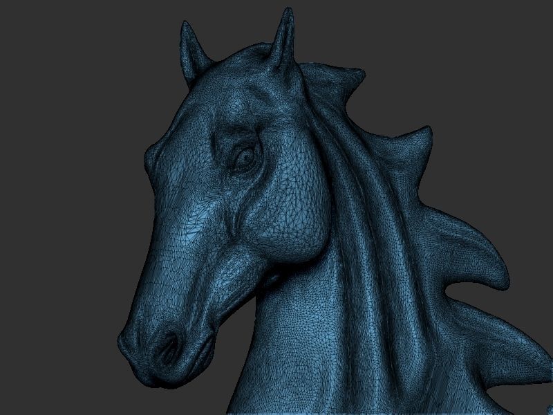 Wine HolderHorse Stand  3D print model_15